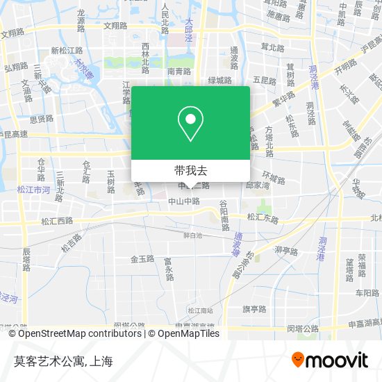 莫客艺术公寓地图