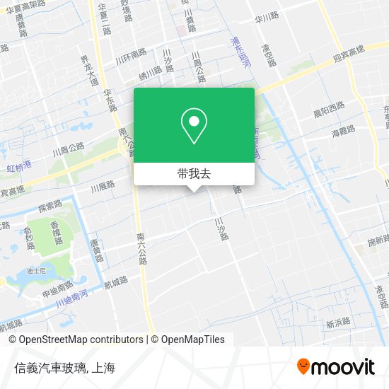 信義汽車玻璃地图