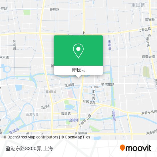 盈港东路8300弄地图