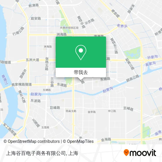 上海谷百电子商务有限公司地图