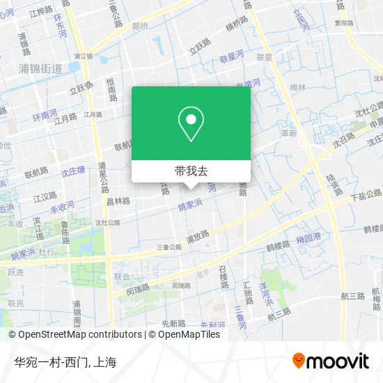 华宛一村-西门地图