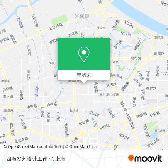 四海发艺设计工作室地图