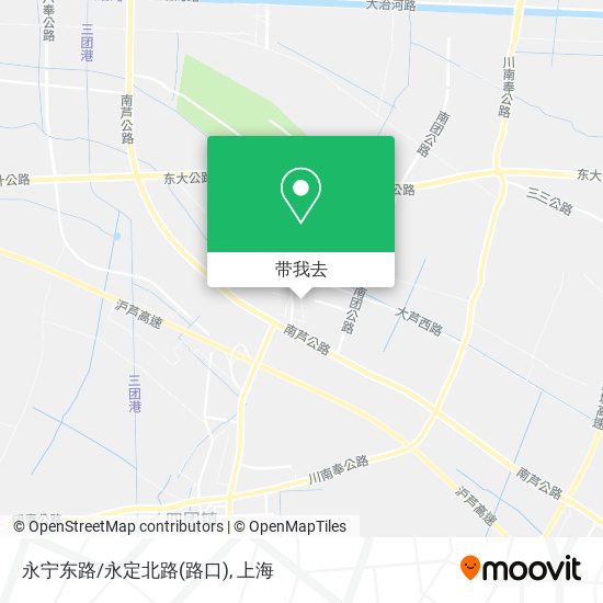 永宁东路/永定北路(路口)地图