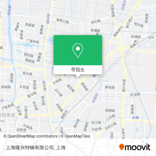 上海隆兴特钢有限公司地图
