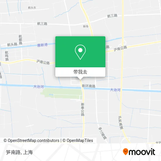 笋南路地图