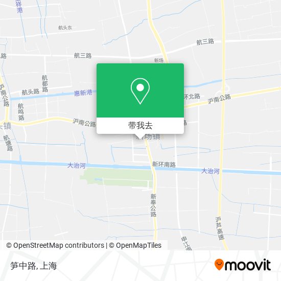 笋中路地图