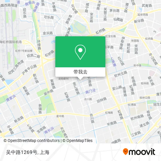 吴中路1269号地图