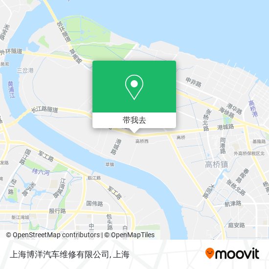 上海博洋汽车维修有限公司地图