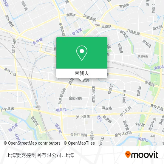 上海贤秀控制网有限公司地图