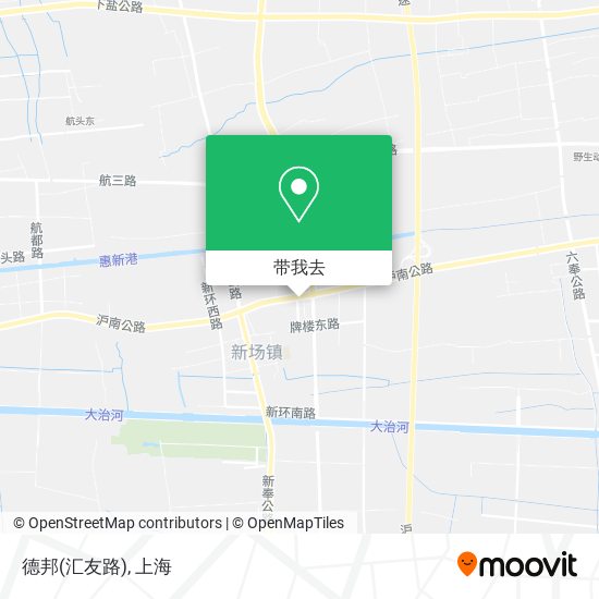 德邦(汇友路)地图