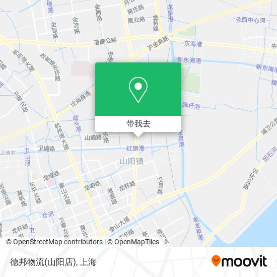 德邦物流(山阳店)地图