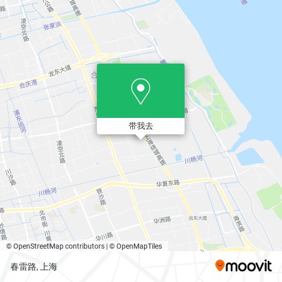 春雷路地图