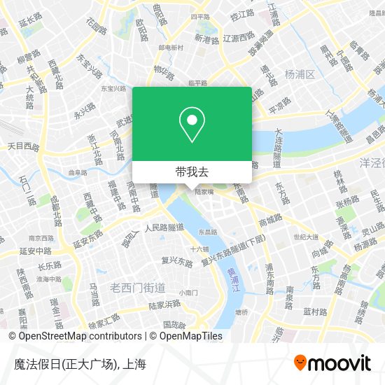 魔法假日(正大广场)地图