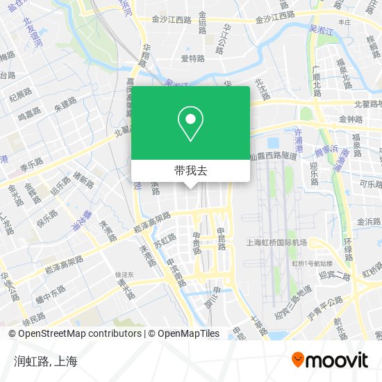 润虹路地图