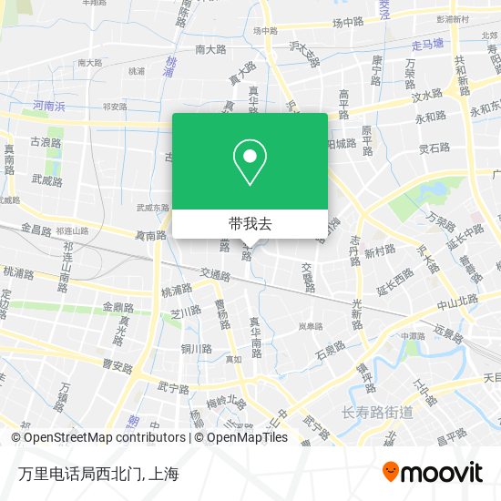 万里电话局西北门地图