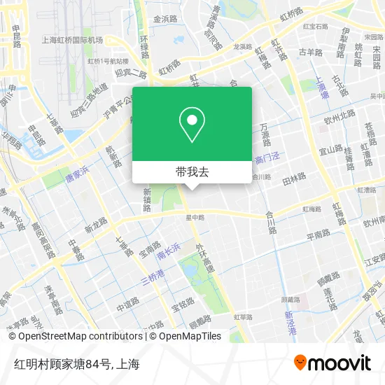 红明村顾家塘84号地图