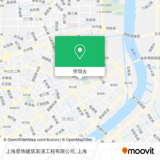 上海星饰建筑装潢工程有限公司地图