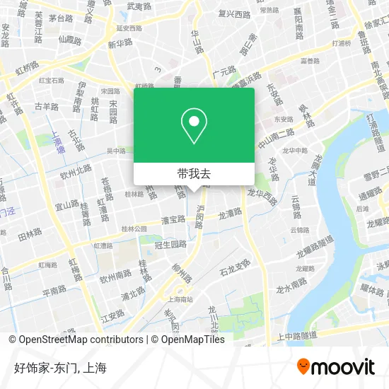 好饰家-东门地图