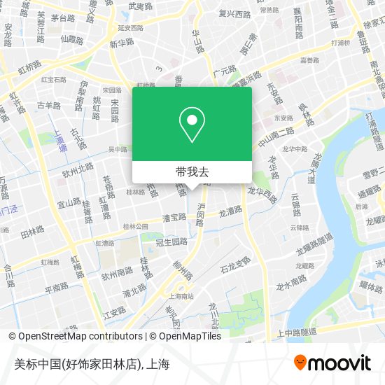 美标中国(好饰家田林店)地图