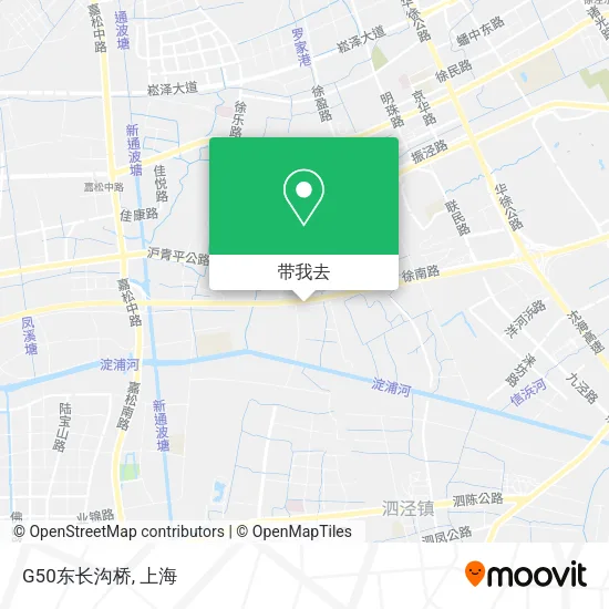G50东长沟桥地图