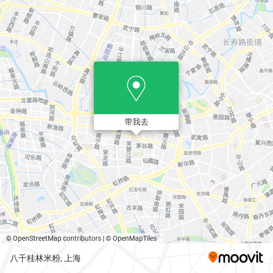 八千桂林米粉地图