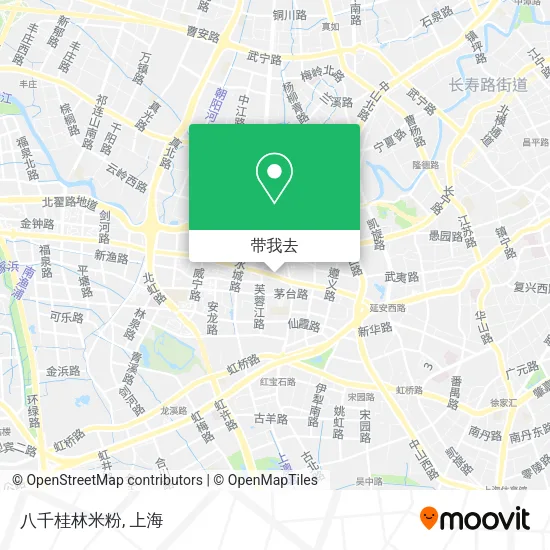 八千桂林米粉地图