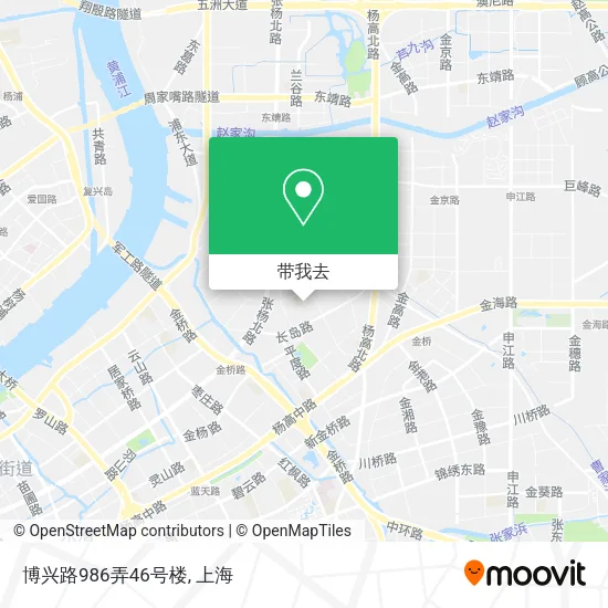 博兴路986弄46号楼地图