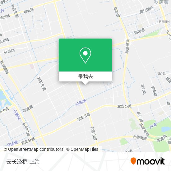 云长泾桥地图