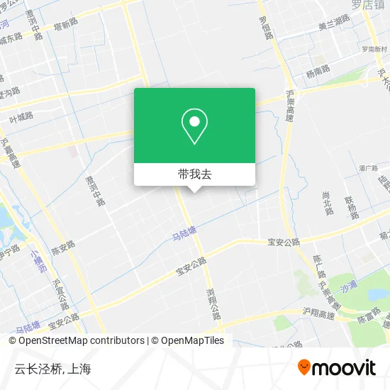 云长泾桥地图