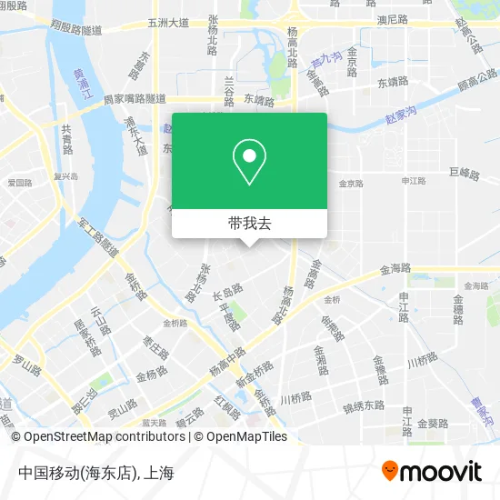 中国移动(海东店)地图