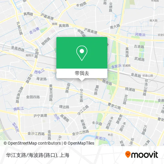 华江支路/海波路(路口)地图