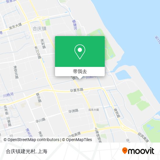 合庆镇建光村地图