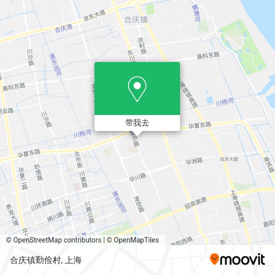 合庆镇勤俭村地图