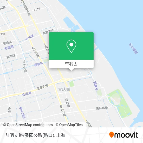 前哨支路/奚阳公路(路口)地图