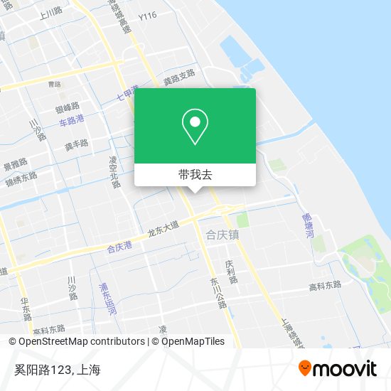 奚阳路123地图