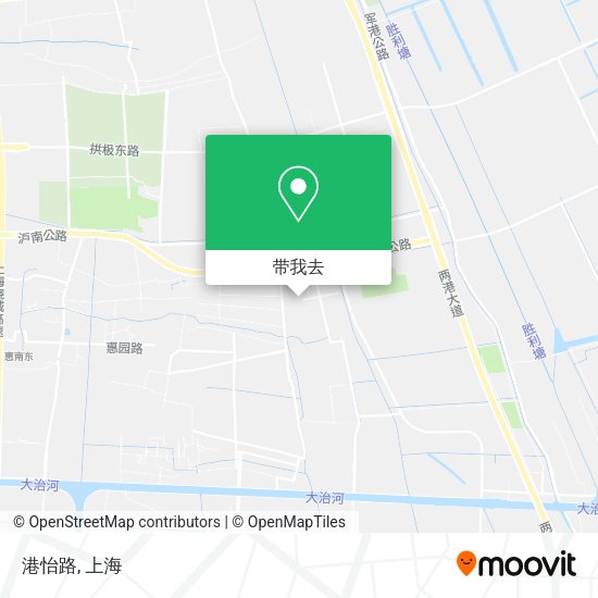 港怡路地图