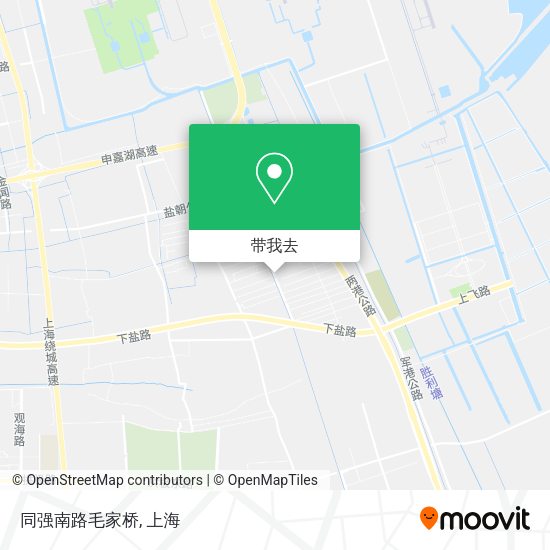 同强南路毛家桥地图