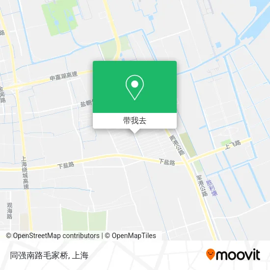 同强南路毛家桥地图