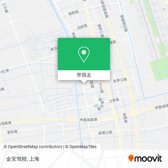 金安驾校地图