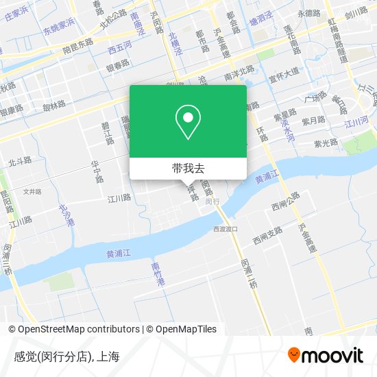 感觉(闵行分店)地图