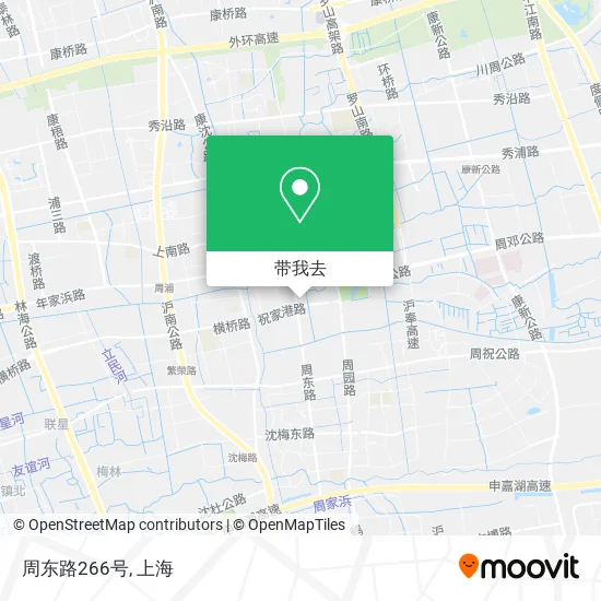 周东路266号地图