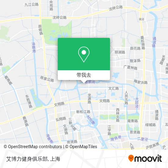 艾博力健身俱乐部地图