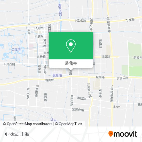 虾满堂地图