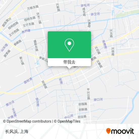 长风浜地图