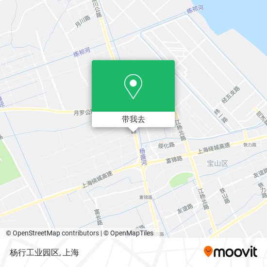 杨行工业园区地图