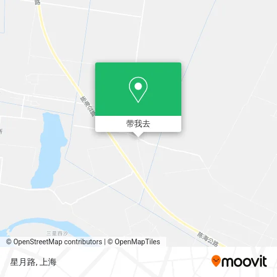 星月路地图