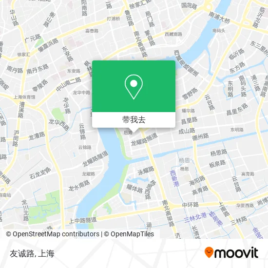 友诚路地图