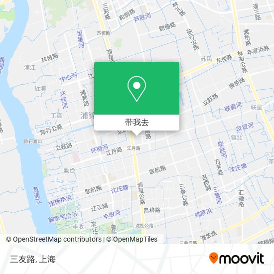 三友路地图