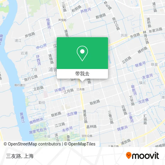 三友路地图