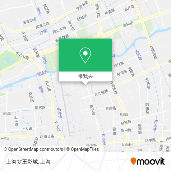 上海斐王影城地图